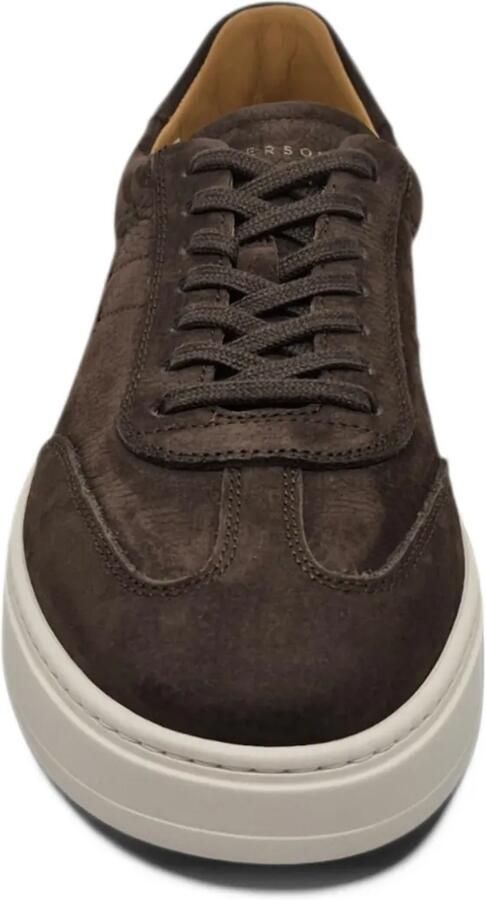 Henderson Baracco Pantern textured-finish panelled sneakers Bruin - Foto 2