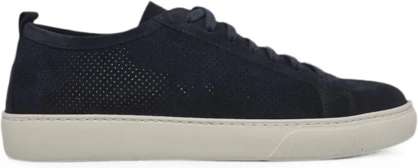 Henderson Baracco Ronny sneakers met geperforeerd suède Blauw