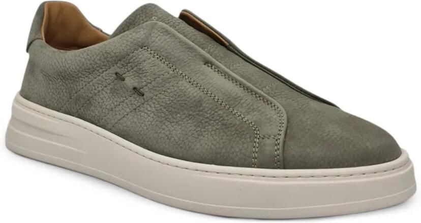 Henderson Baracco slip-on leather sneakers Groen - Foto 2