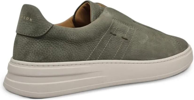 Henderson Baracco slip-on leather sneakers Groen - Foto 5