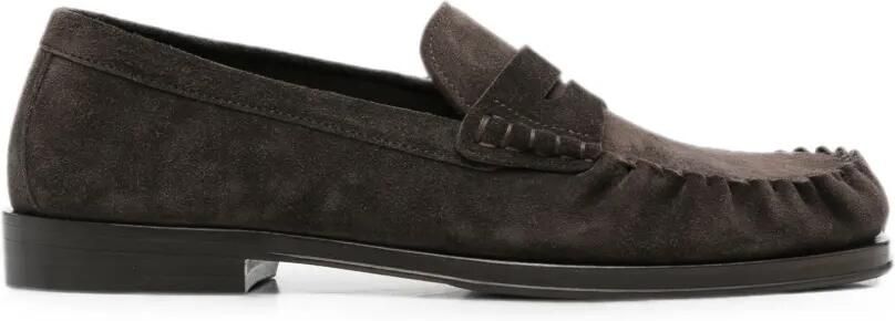 Henderson Baracco Sonia loafers met penny bandje Bruin