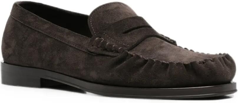 Henderson Baracco Sonia loafers met penny bandje Bruin - Foto 3
