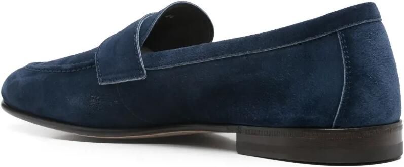 Henderson Baracco Suède loafers Blauw - Foto 4