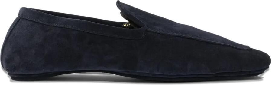 Henderson Baracco Suède loafers Blauw