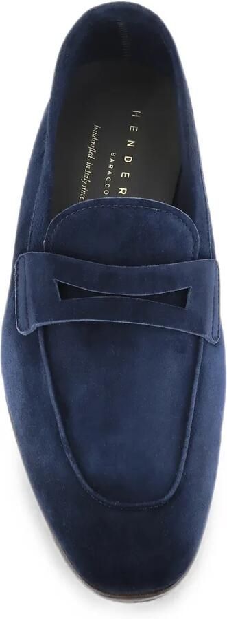 Henderson Baracco Suède loafers Blauw - Foto 4