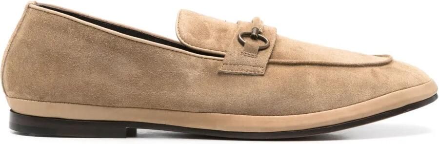 Henderson Baracco Suède loafers Bruin