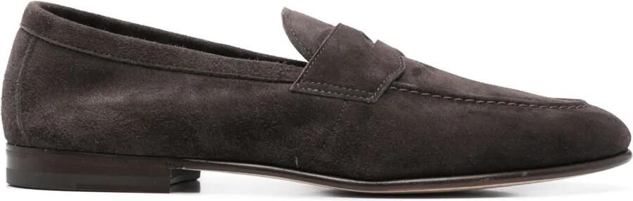 Henderson Baracco Suède loafers Bruin