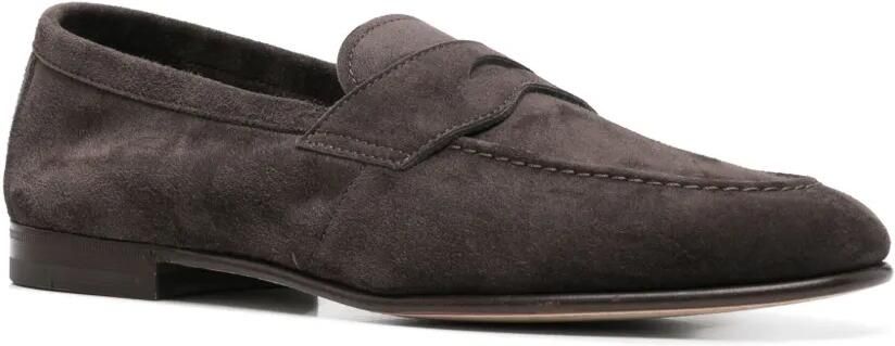 Henderson Baracco Suède loafers Bruin - Foto 4