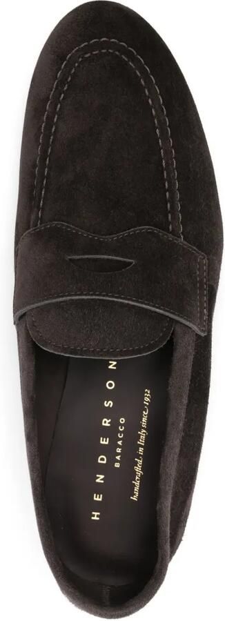 Henderson Baracco Suède loafers Bruin - Foto 2