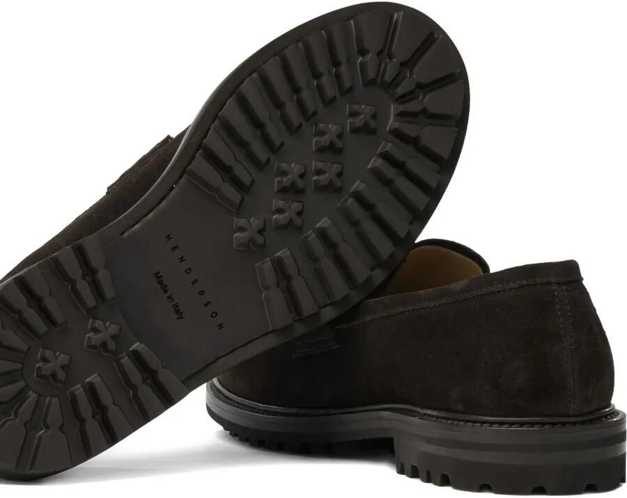 Henderson Baracco Suède loafers Bruin