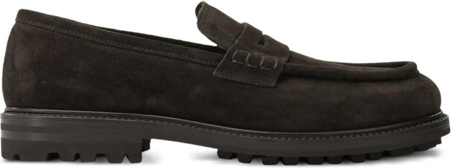 Henderson Baracco Suède loafers Bruin - Foto 3