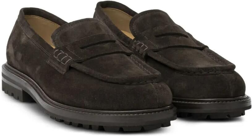 Henderson Baracco Suède loafers Bruin - Foto 2