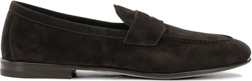 Henderson Baracco Suède loafers Bruin