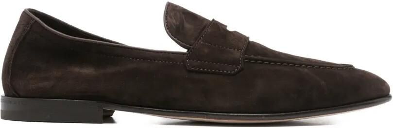 Henderson Baracco Suède loafers Bruin