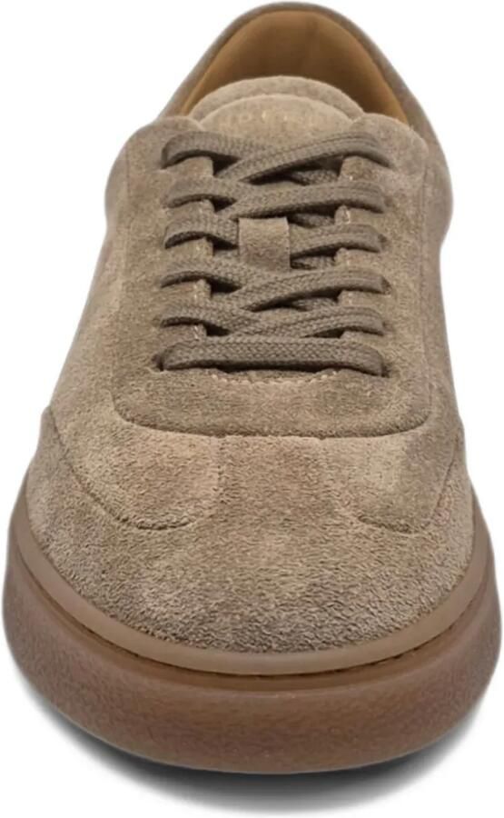 Henderson Baracco suede low-top sneakers Beige - Foto 2