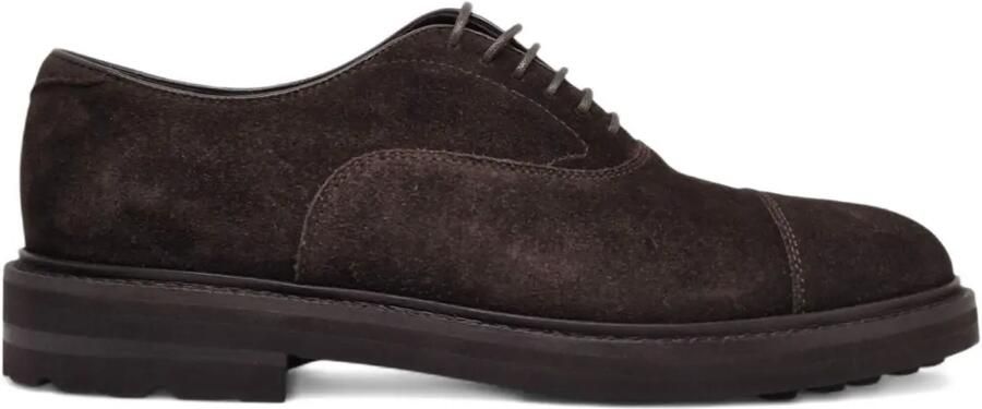 Henderson Baracco Suède Oxford schoenen Bruin