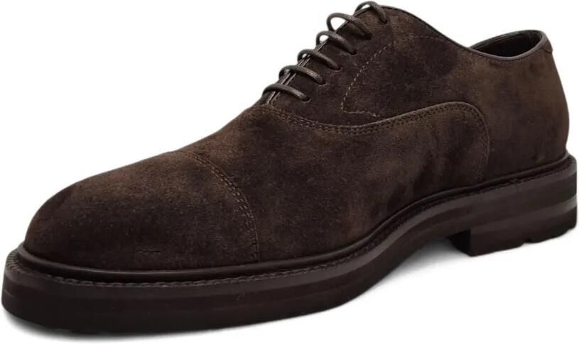 Henderson Baracco Suède Oxford schoenen Bruin - Foto 4
