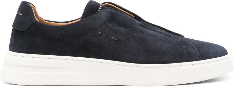 Henderson Baracco Suède sneakers Blauw