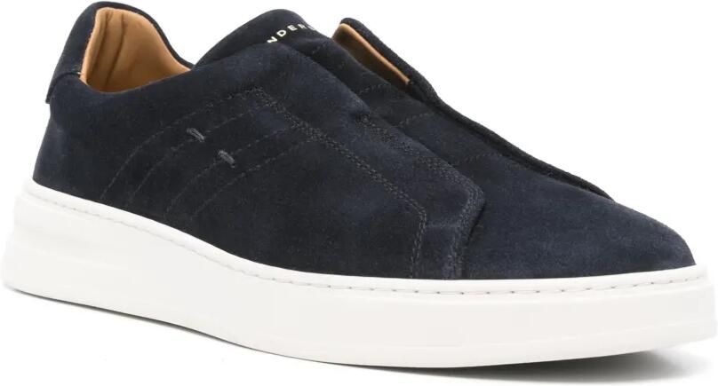 Henderson Baracco Suède sneakers Blauw - Foto 2