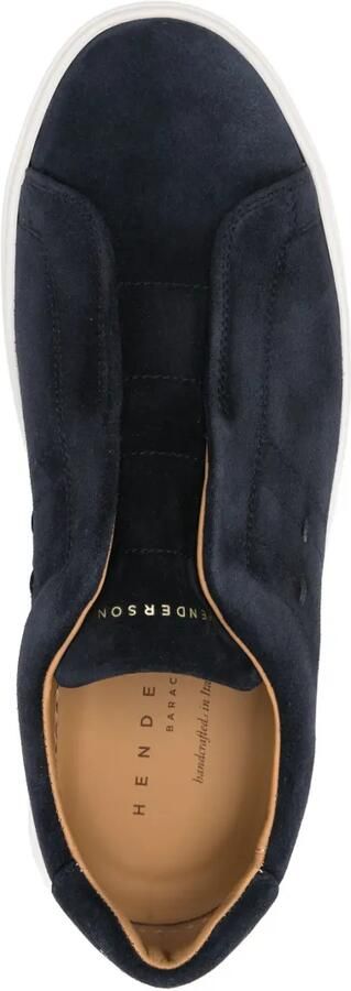 Henderson Baracco Suède sneakers Blauw - Foto 4