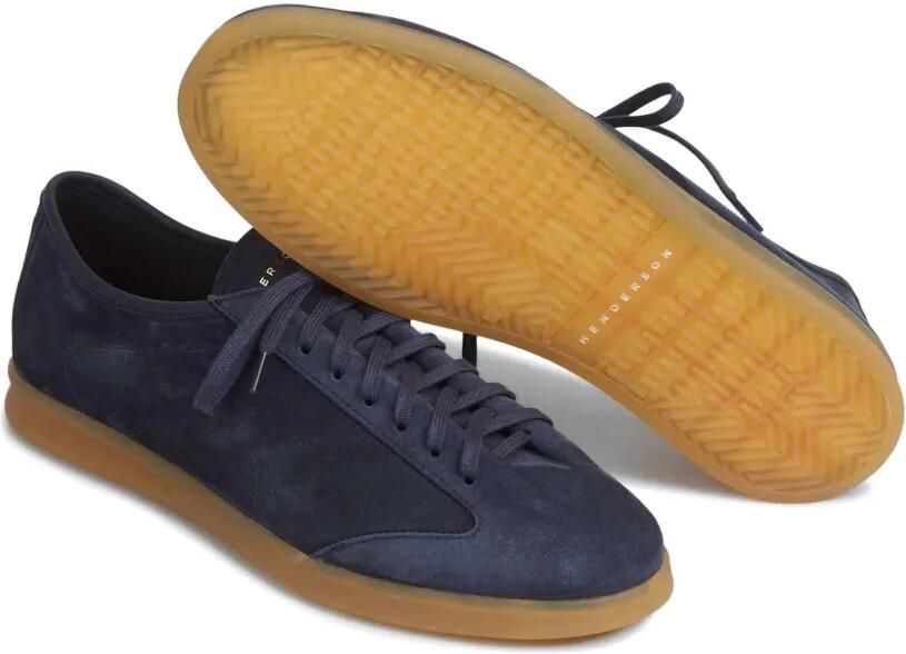 Henderson Baracco Suède sneakers Blauw - Foto 3