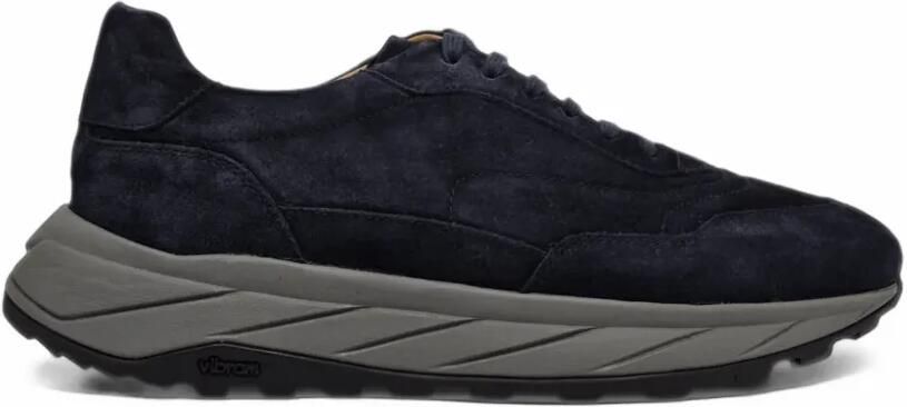 Henderson Baracco suede sneakers Blauw