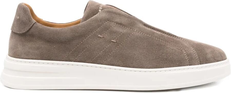 Henderson Baracco Suède sneakers Grijs
