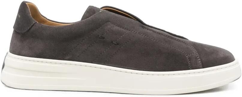 Henderson Baracco Suède sneakers Grijs