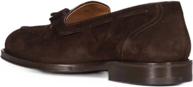 Henderson Baracco tassel-detail suede loafers Bruin - Foto 3