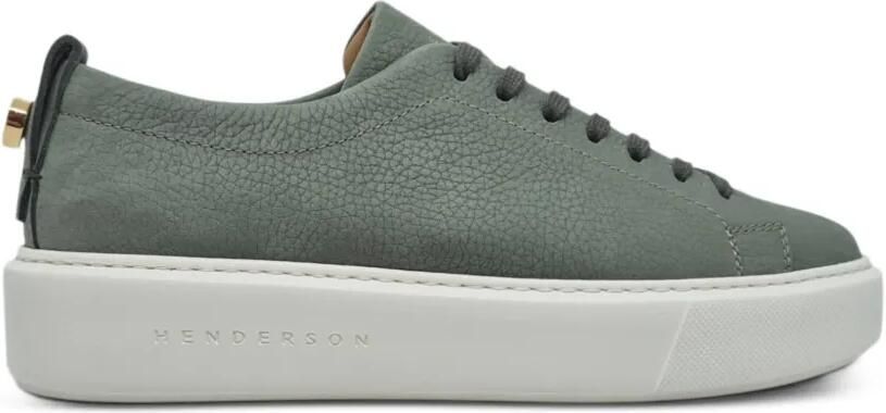 Henderson Baracco Vale V2 leren sneakers Groen - Foto 5