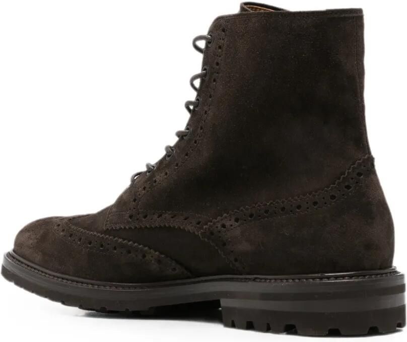 Henderson Baracco Veterlaarzen met brogue-detail Bruin - Foto 2