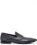 Henderson Baracco Leren loafers Blauw - Thumbnail 1