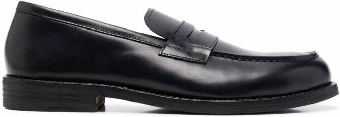 Henderson Baracco Leren loafers Zwart