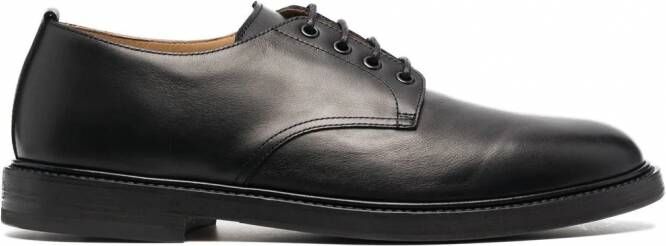 Henderson Baracco Leren derby veterschoenen Zwart