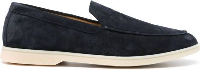 Henderson Baracco Loafers met geborduurd logo Blauw