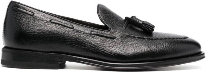 Henderson Baracco Loafers met kwastje Zwart