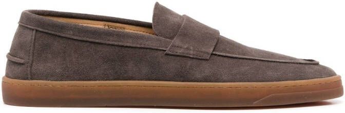 Henderson Baracco Suède loafers Bruin
