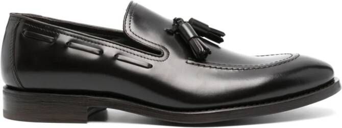 Henderson Baracco Leren loafers Bruin