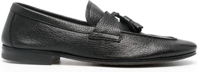 Henderson Baracco Leren loafers Zwart