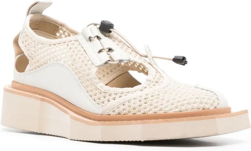 Henrik Vibskov 40mm Riviera geweven sandalen Beige - Foto 3