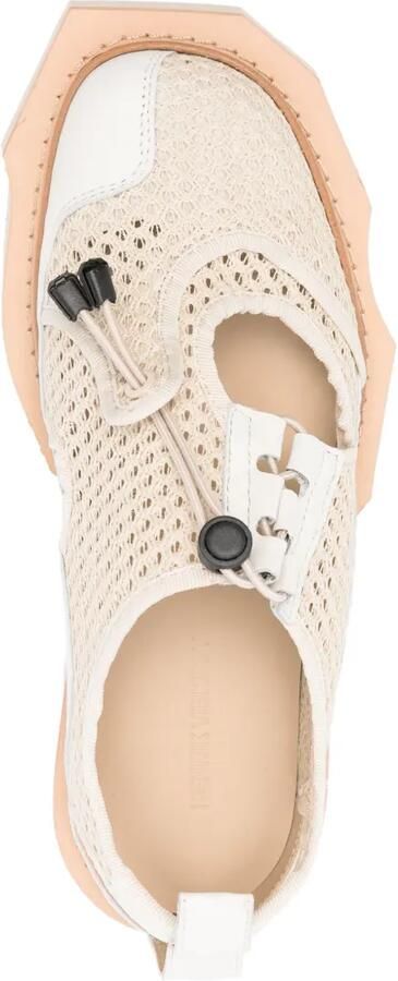 Henrik Vibskov 40mm Riviera geweven sandalen Beige - Foto 4