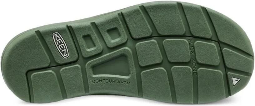 Henrik Vibskov x Keen Dunek Lea leren sandalen Groen - Foto 5
