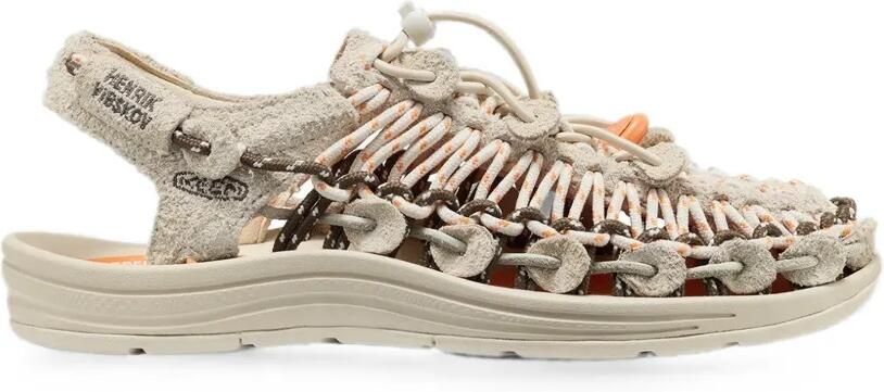 Henrik Vibskov x Keen Uneek Lea leren sandalen Beige