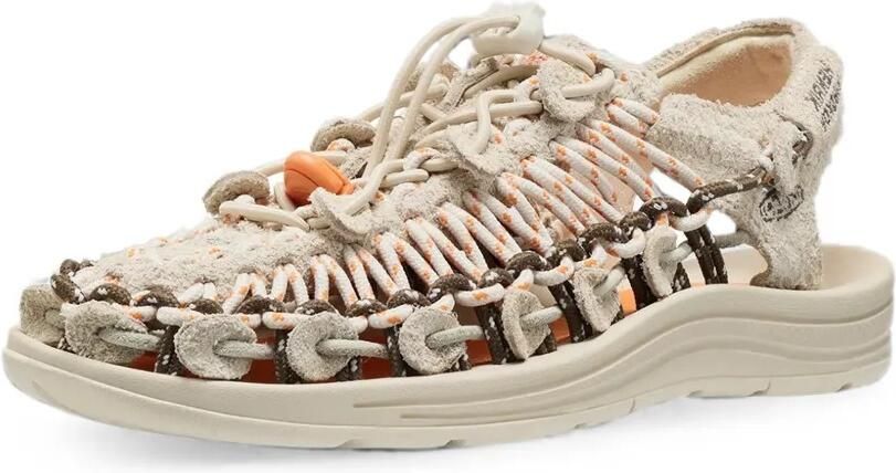 Henrik Vibskov x Keen Uneek Lea leren sandalen Beige - Foto 4