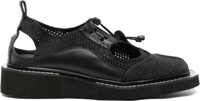 Henrik Vibskov Riviera mesh sandalen Zwart