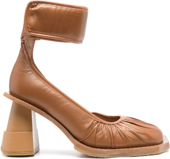 Henrik Vibskov Rocky Driver Heel 95 pumps Bruin