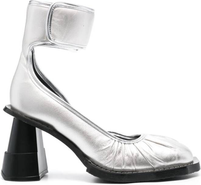 Henrik Vibskov Rocky Driver Heel 95 pumps Zilver