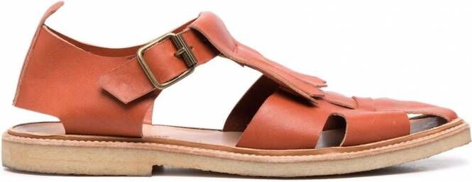 Henrik Vibskov Sandalen met gesp Bruin