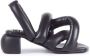 Henrik Vibskov Sausage sandalen met gekruiste bandjes Zwart - Thumbnail 1