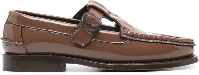 Hereu Alber lakleren loafers Bruin